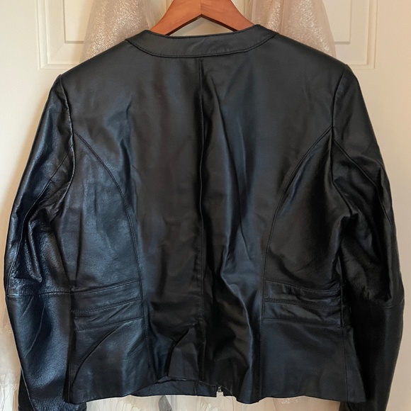 Black Leather jacket - Picture 2 of 4